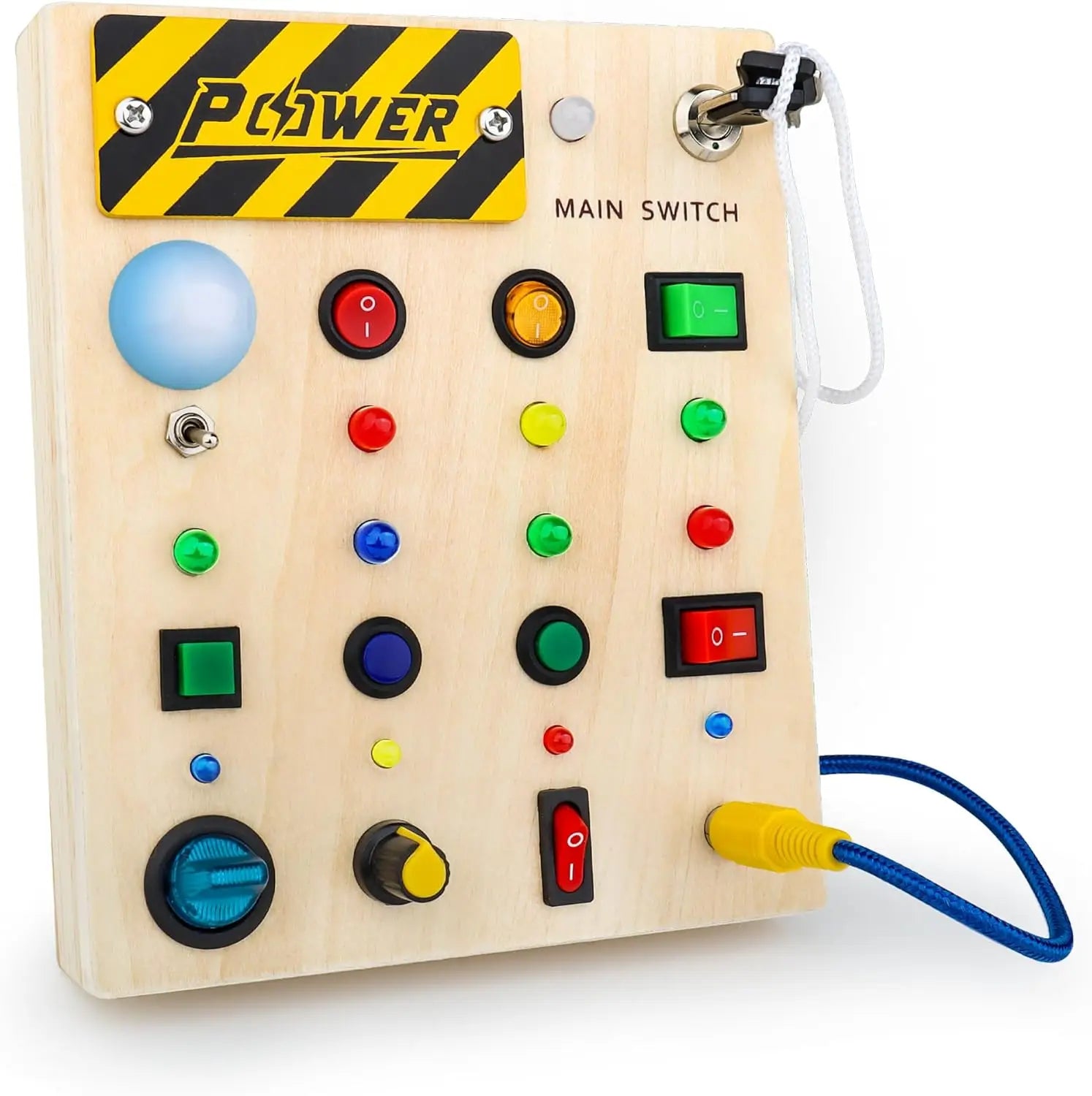 Sensory Toy Wooden Switch Board
