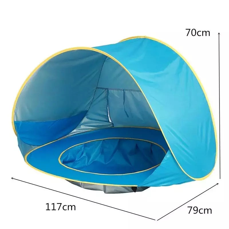 Baby Pool Beach Play Tent 05
