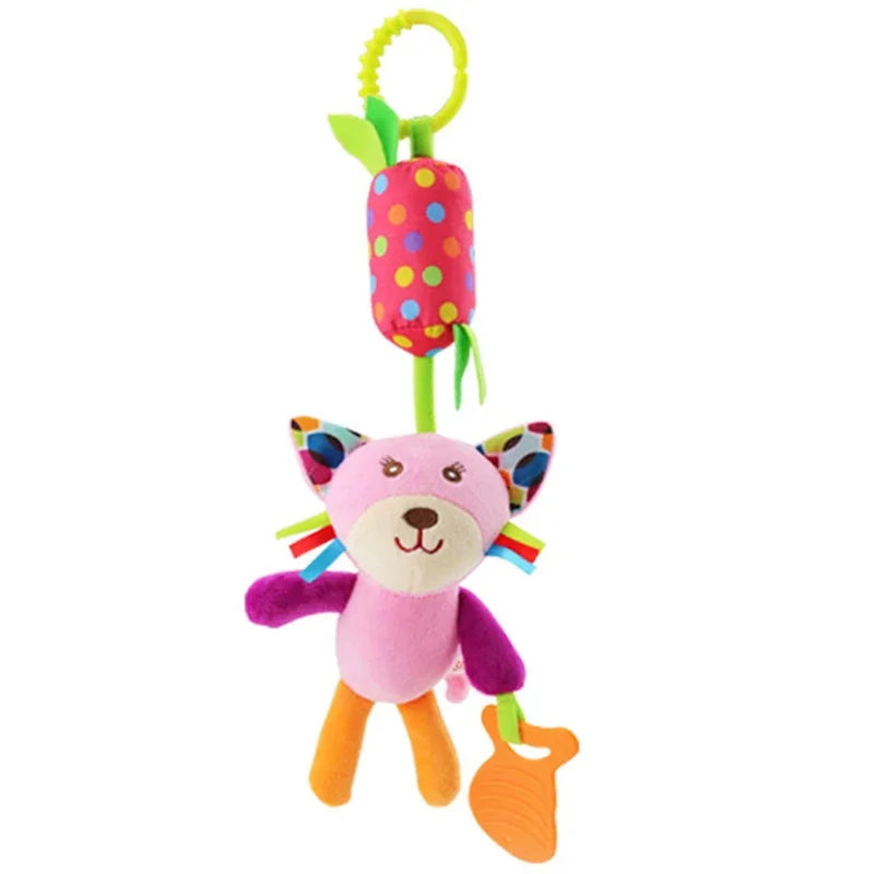 Baby Sensory Hanging Rattle Toy with Teether 19