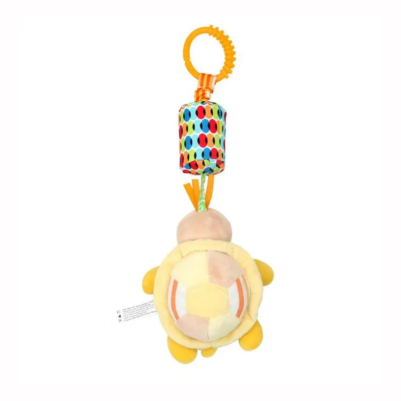 Baby Sensory Hanging Rattle Toy with Teether 9