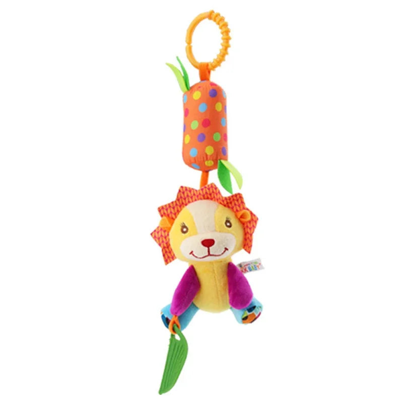 Baby Sensory Hanging Rattle Toy with Teether 2