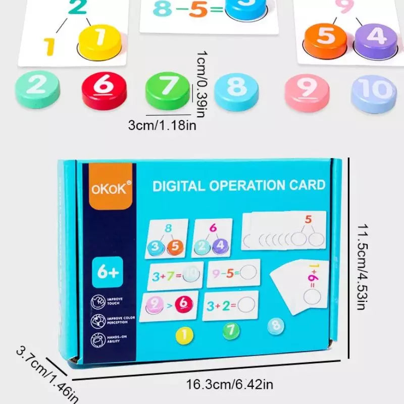 EDUCATIONAL TOY MATHS NUMBERS