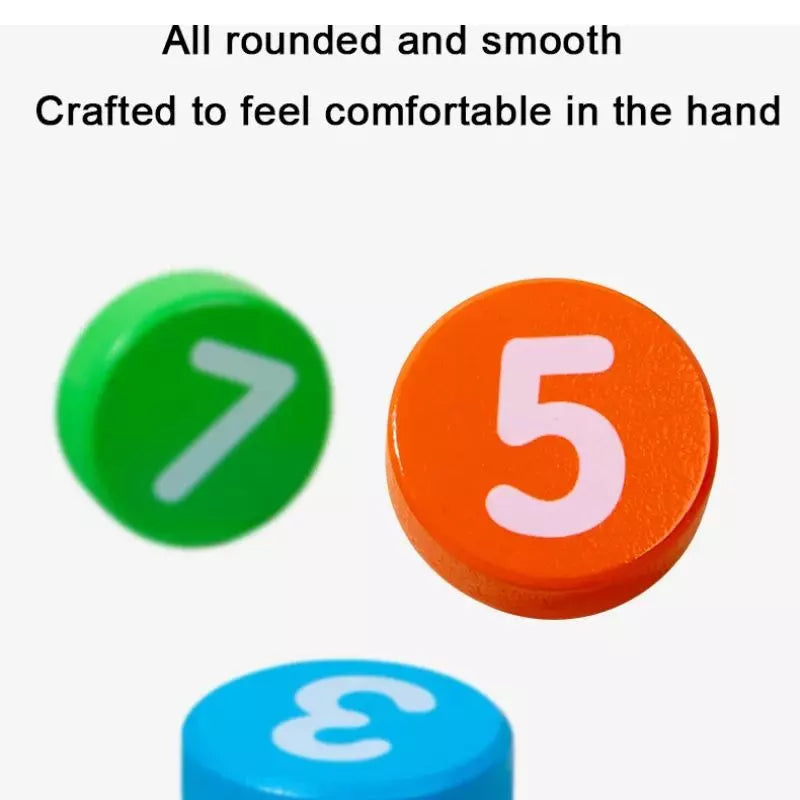 Educational Toy Early Maths Number Cards 04