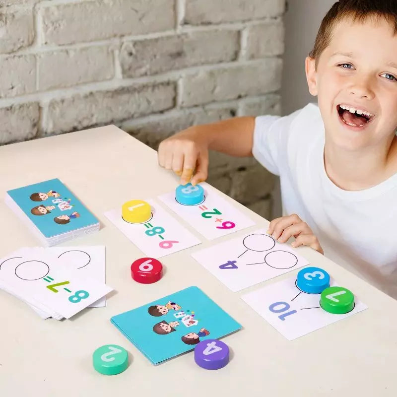 Educational Toy Early Maths Number Cards