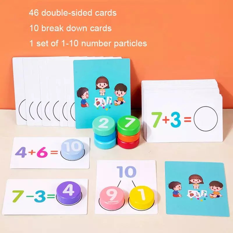 Educational Toy Early Maths Number Cards 02