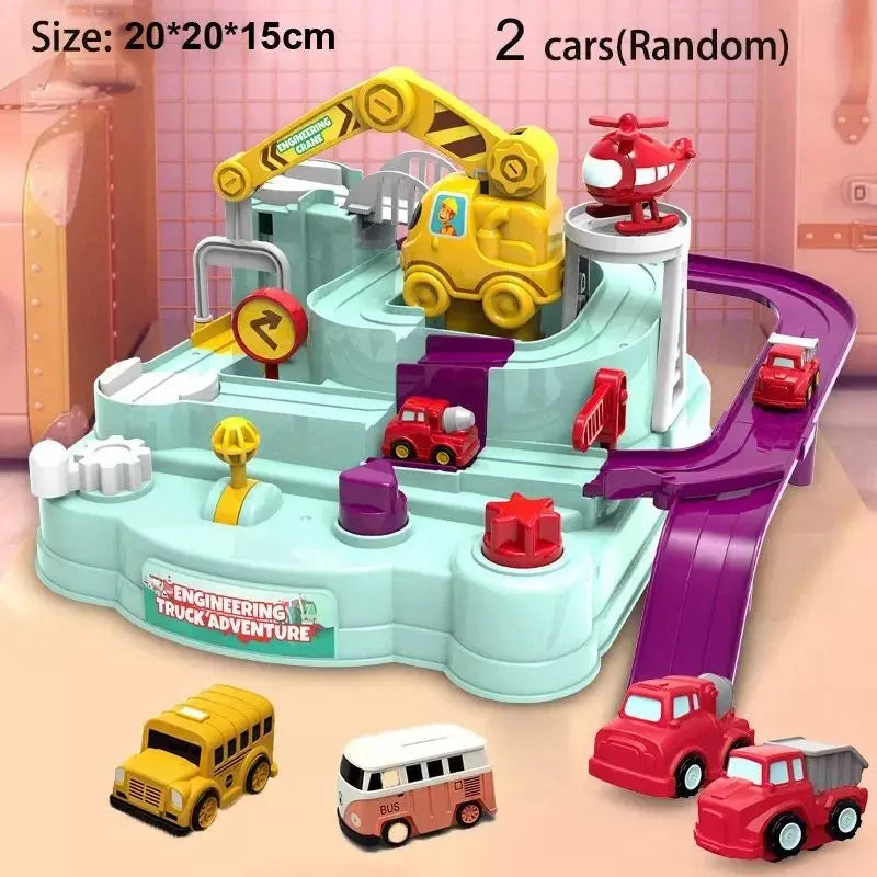 Educational Toy Racing Rail Adventure