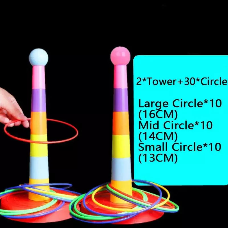 Educational Toy Ring Toss Stacking Cups 03