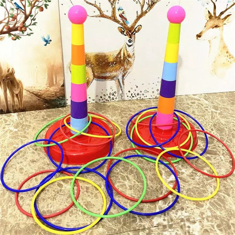 Educational Toy Ring Toss Stacking Cups 09