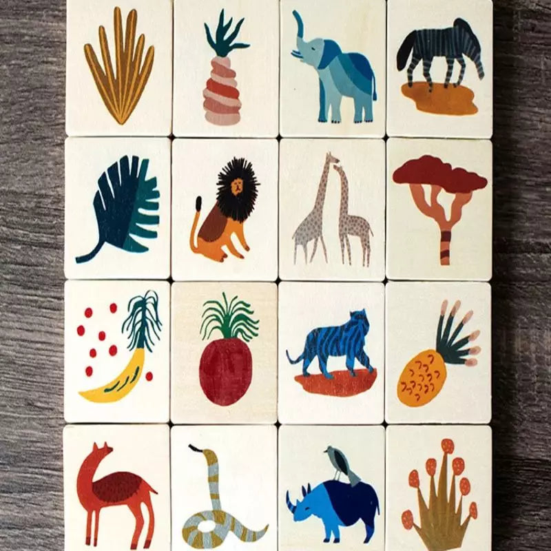 Educational Toy Wooden Memory Matching Game