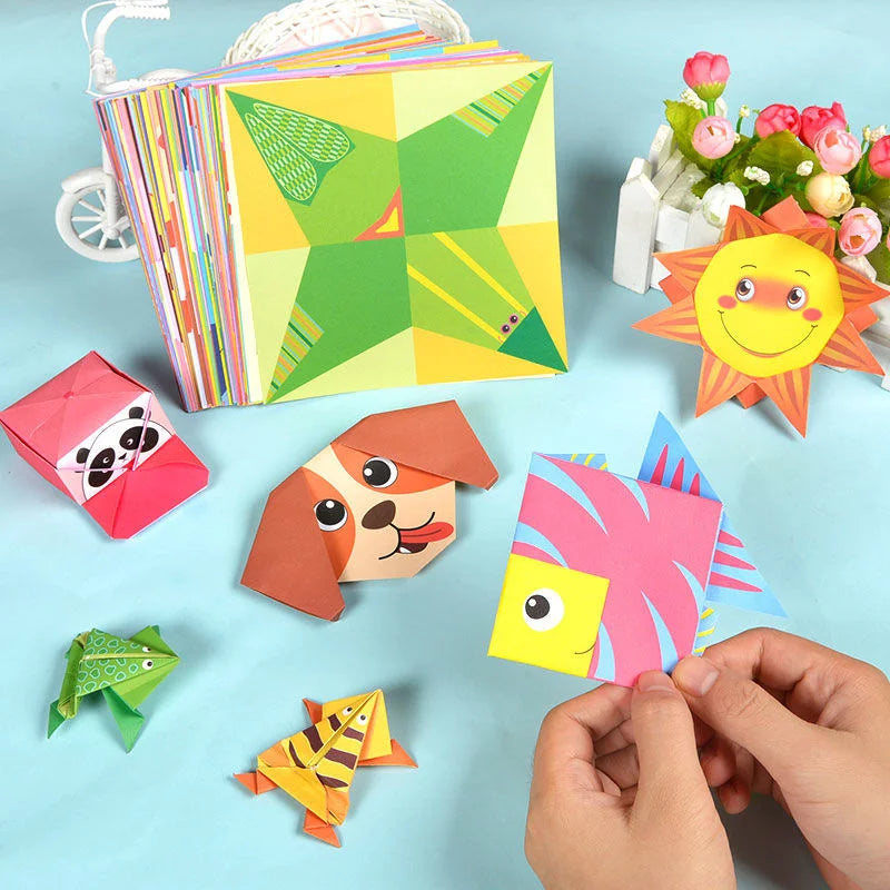 Snip and Create: Origami and Animal Craft Book for Children