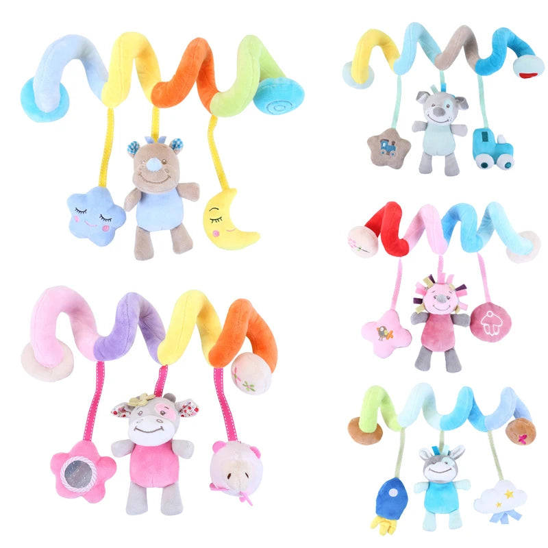 WhirlWonders: Plush Spiral Toy for Babies