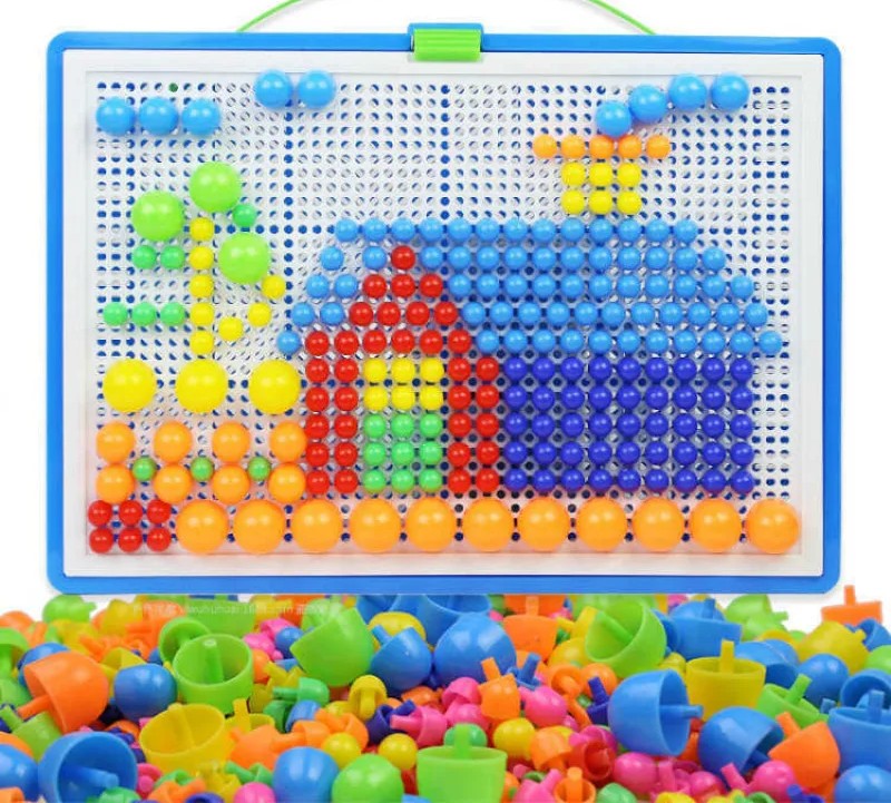 CoguCraft: Creative Peg Art Kit for Little Builders