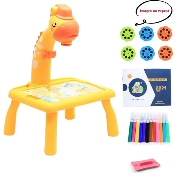 Kids LED Drawing Projector Educational Toy 02