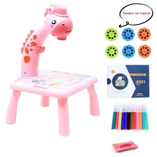 Kids LED Drawing Projector Educational Toy 03