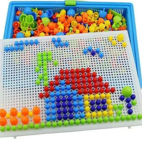 Kids Peg Board Construction Toys for Creative Learning 01