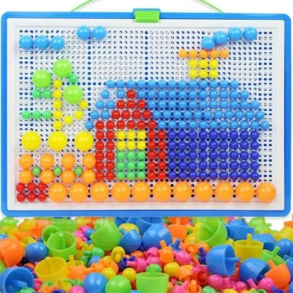 Kids Peg Board Construction Toys for Creative Learning 02