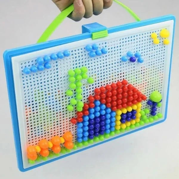 Kids Peg Board Construction Toys for Creative Learning 03