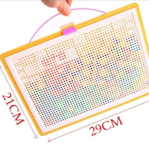 Kids Peg Board Construction Toys for Creative Learning 04