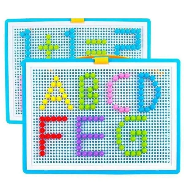 Kids Peg Board Construction Toys for Creative Learning 07