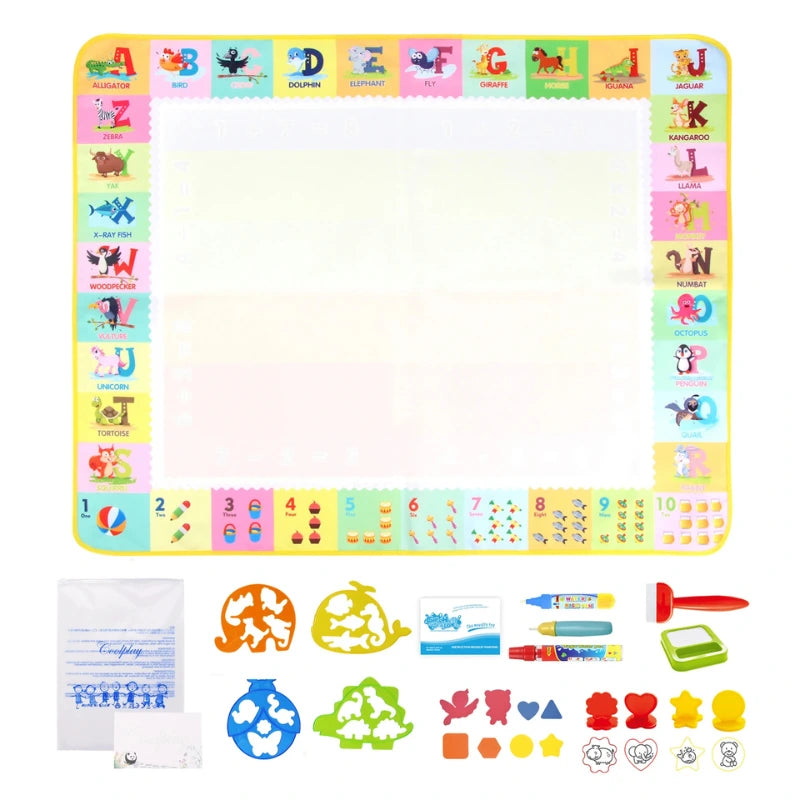 Magic Educational Toy Water Drawing Mat for Kids 1