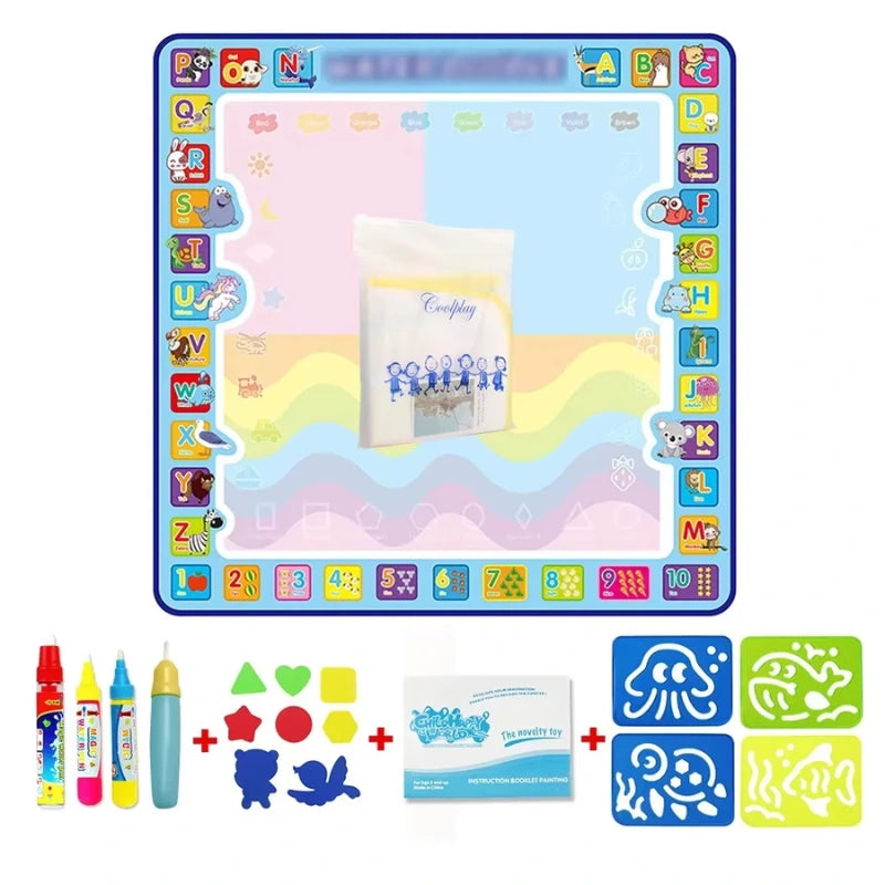 Magic Educational Toy Water Drawing Mat for Kids 11