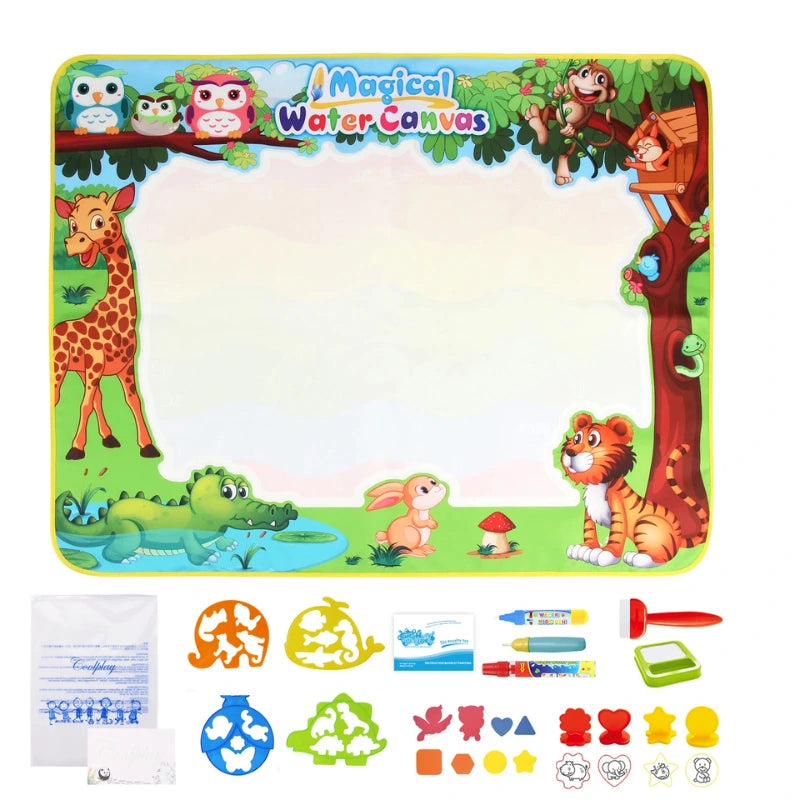 Magic Educational Toy Water Drawing Mat for Kids 3