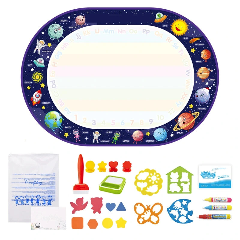 Magic Educational Toy Water Drawing Mat for Kids 4