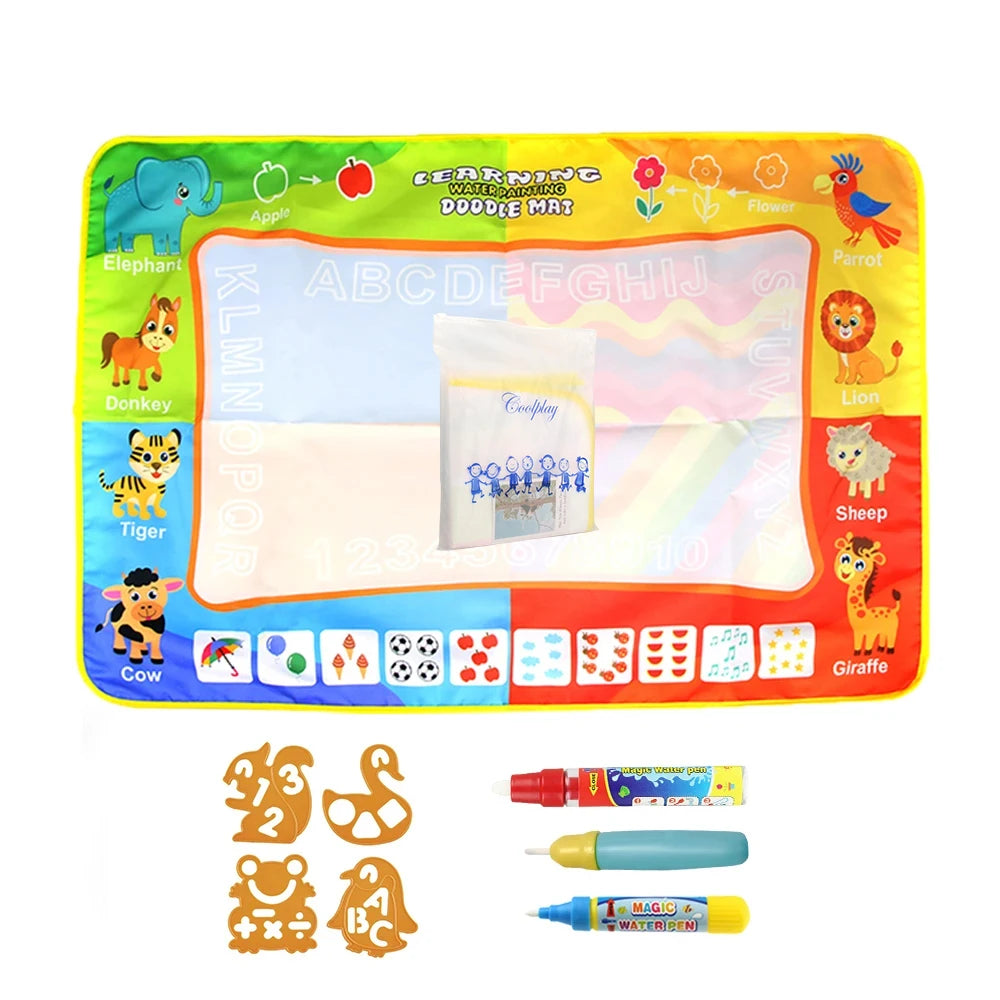 Magic Educational Toy Water Drawing Mat for Kids 8