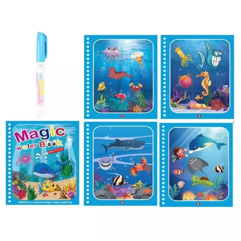 Magic Water Book With Pen 05