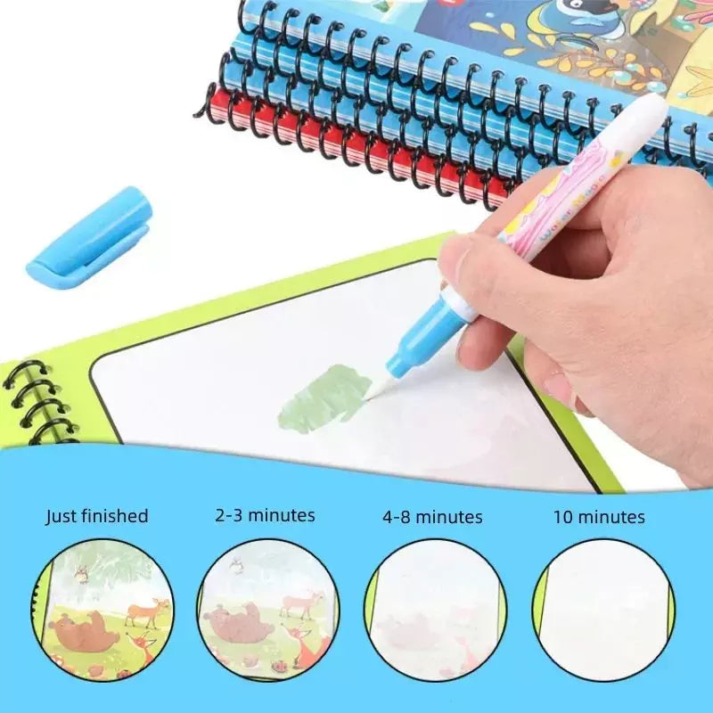 Magic Water Book With Pen 07