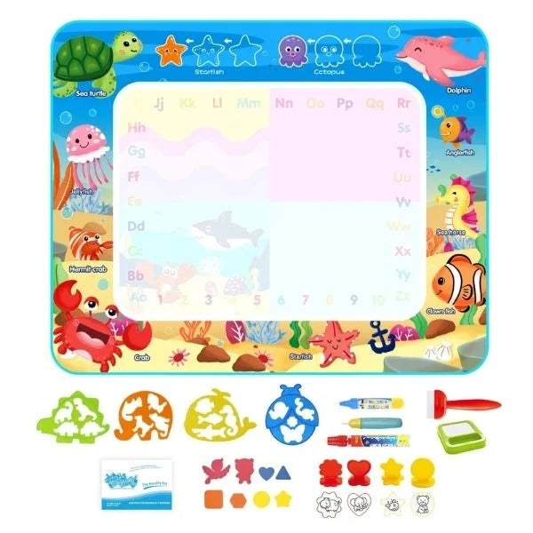 Magic Educational Toy Water Drawing Mat for Kids 02