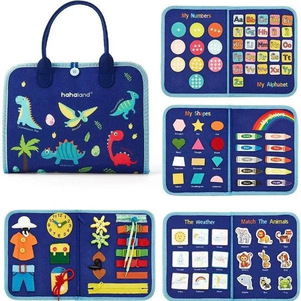 Montessori Busy Board Activity Book for Toddlers 02