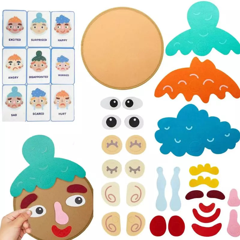 Montessori Toy Facial Expression Learning Game UK