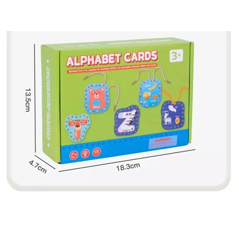 Montessori Toy Lacing Sewing Board 02