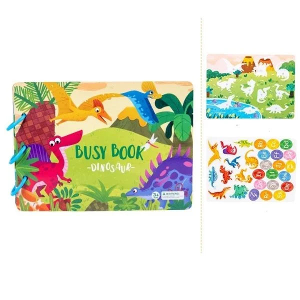 Montessori Sticker Book Educational Toy 02