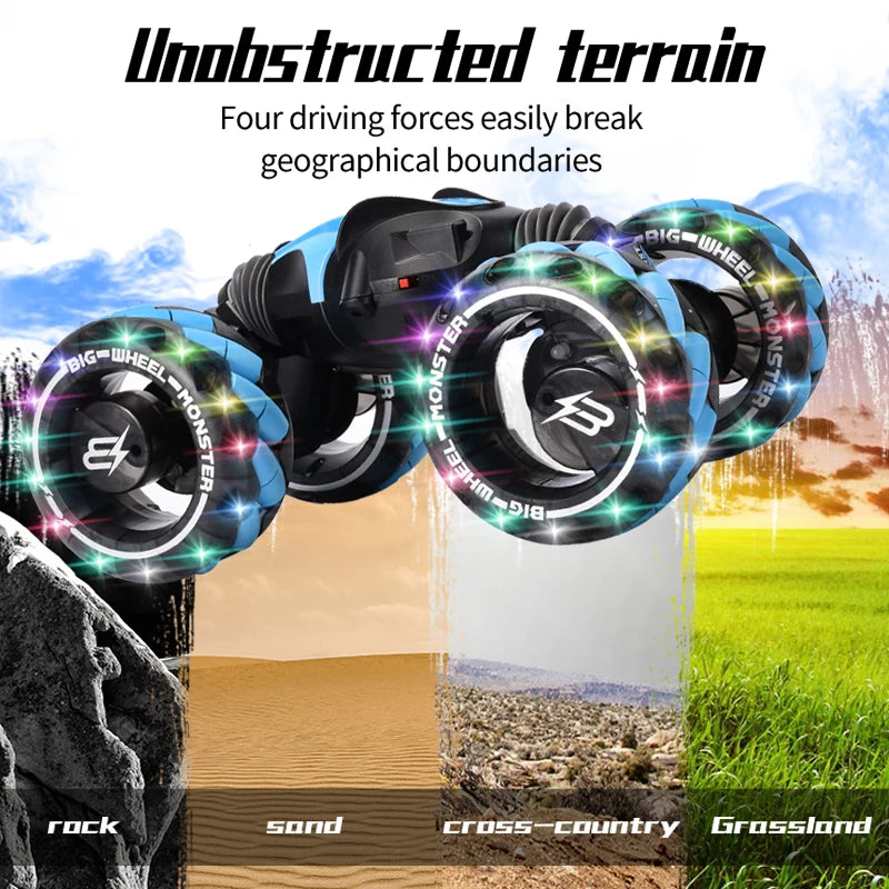 TurboTrickster RC: Ultimate Gesture-Controlled Off-Road Racer