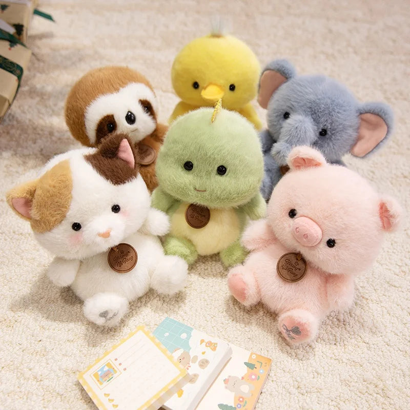 Soft Toy Sitting Animal Plush