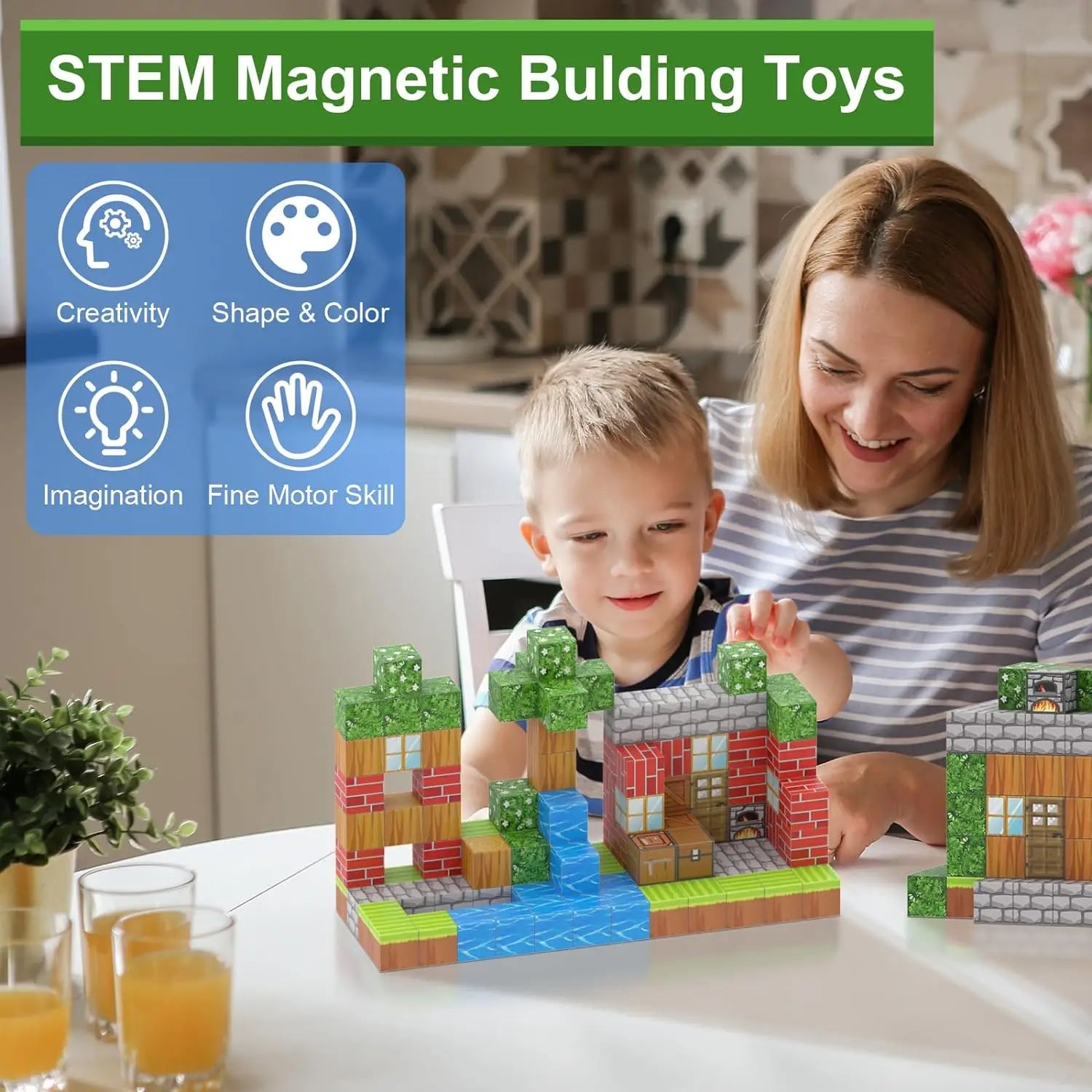 Magnetopia: Mini World Builder STEM Set