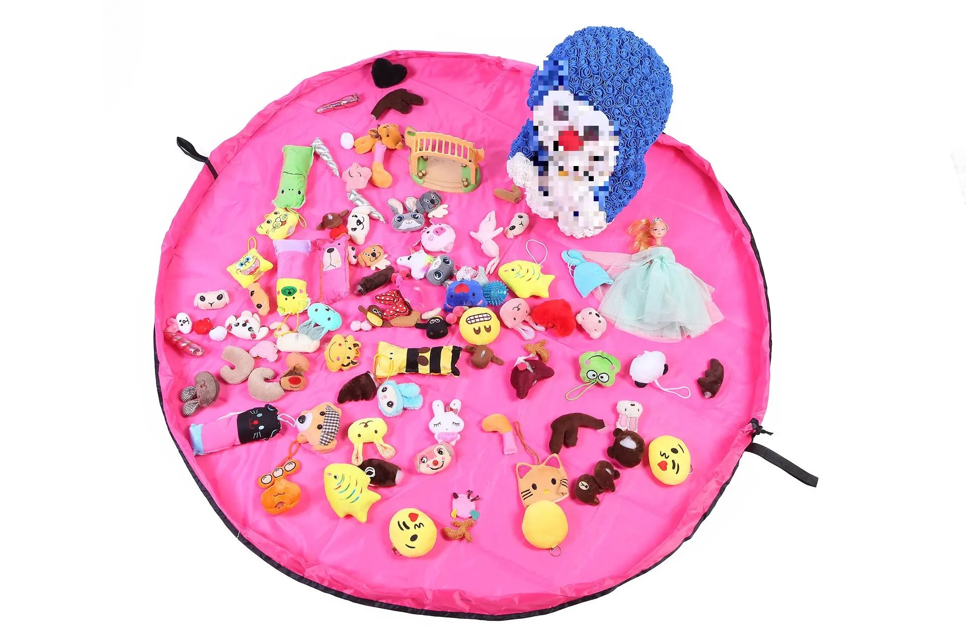 PlayBag Express: 2-in-1 Toy Storage Bag and Play Mat for Building Blocks