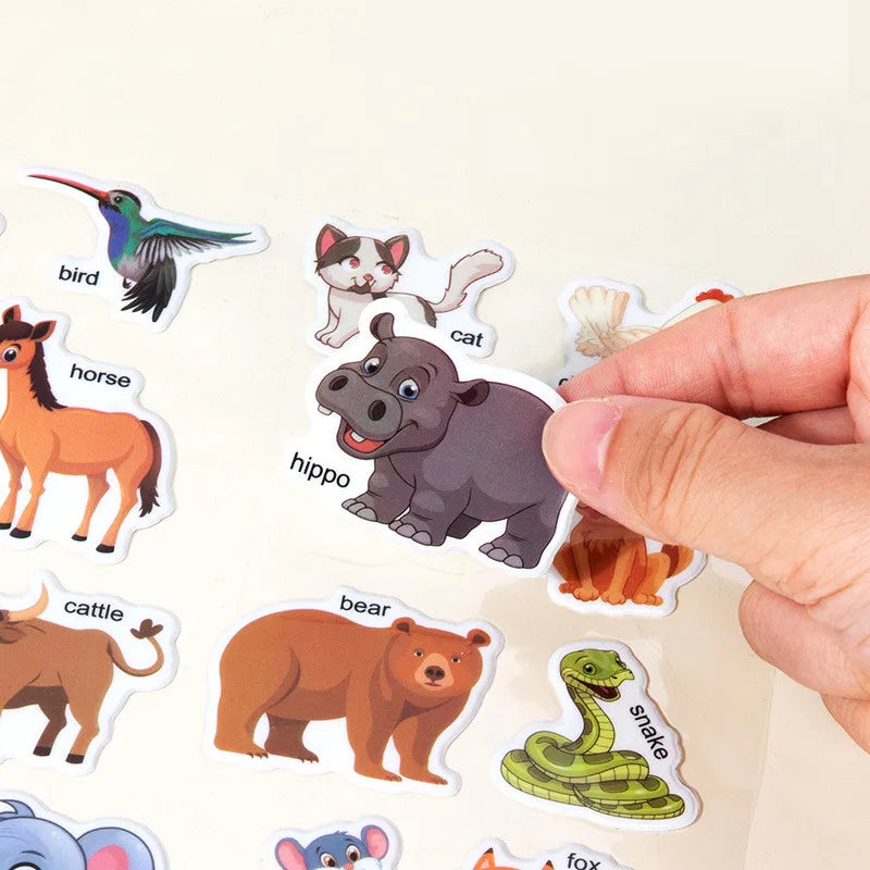 StickerStory: Reusable Sticker Book for Kids