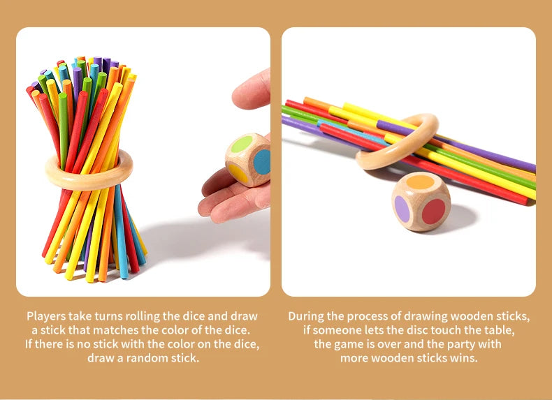 Sensory Toy Colour Stick Balance Game