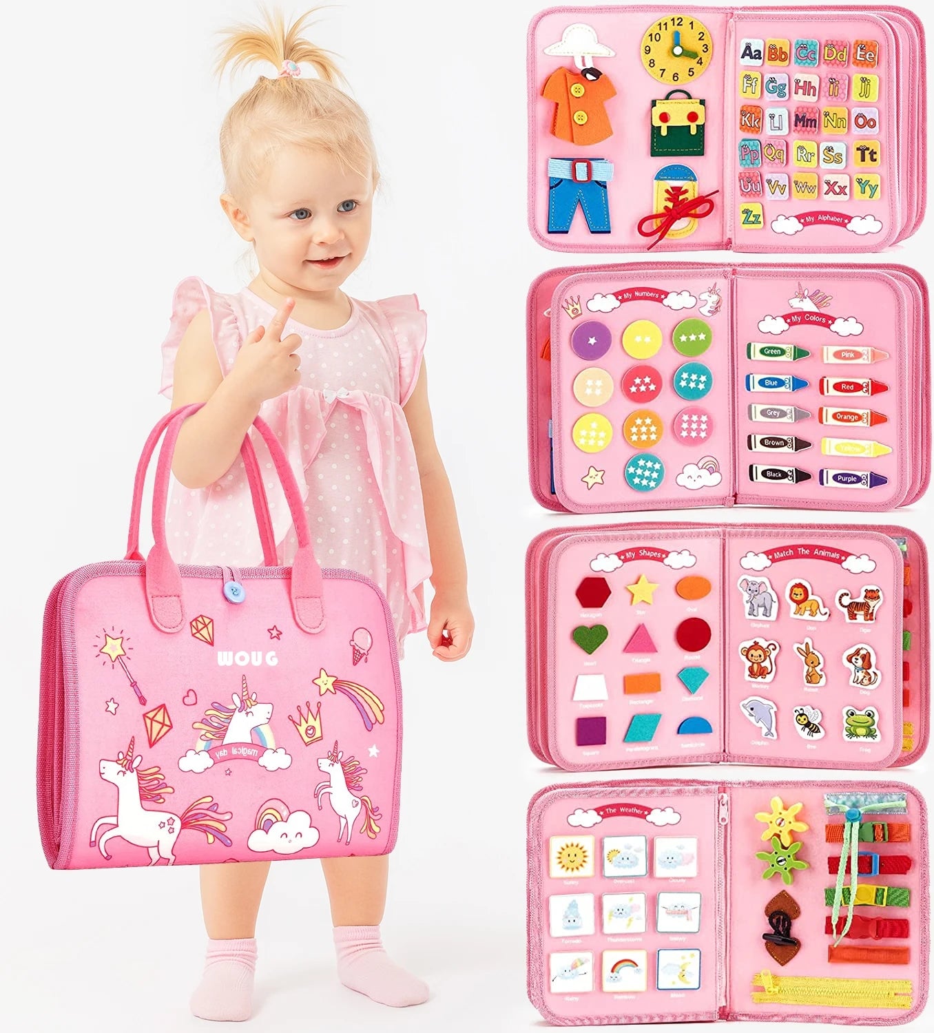 ExplorerPad: Montessori Journey Board for Toddlers