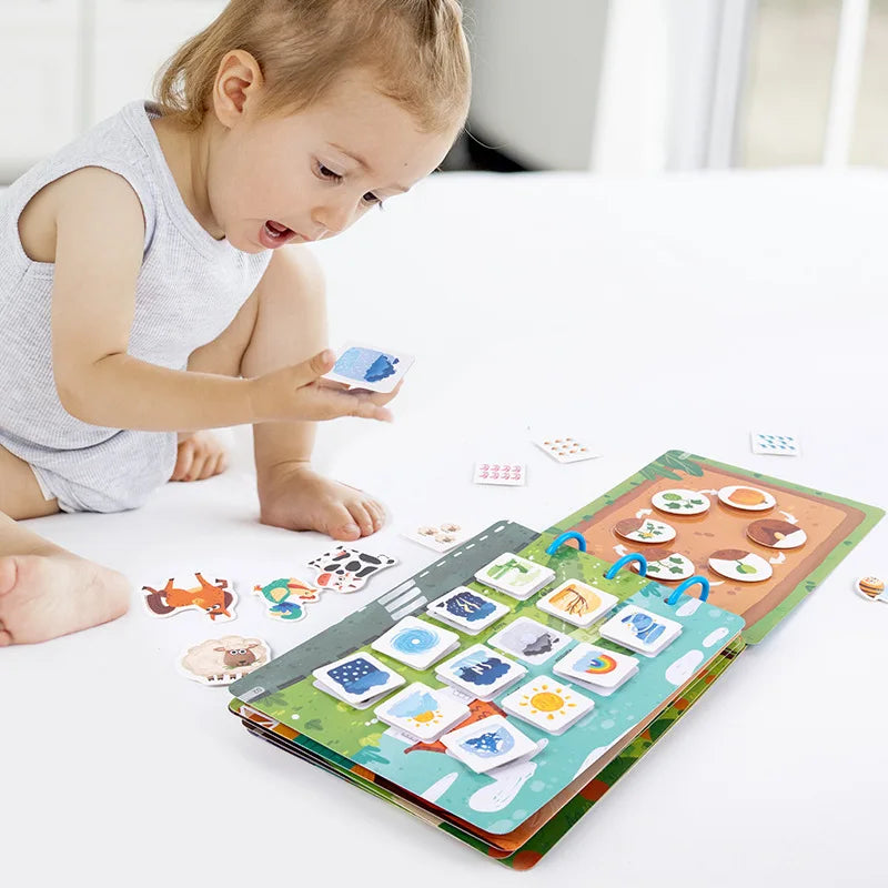 CalmQuest: Montessori Interactive Sticker Book