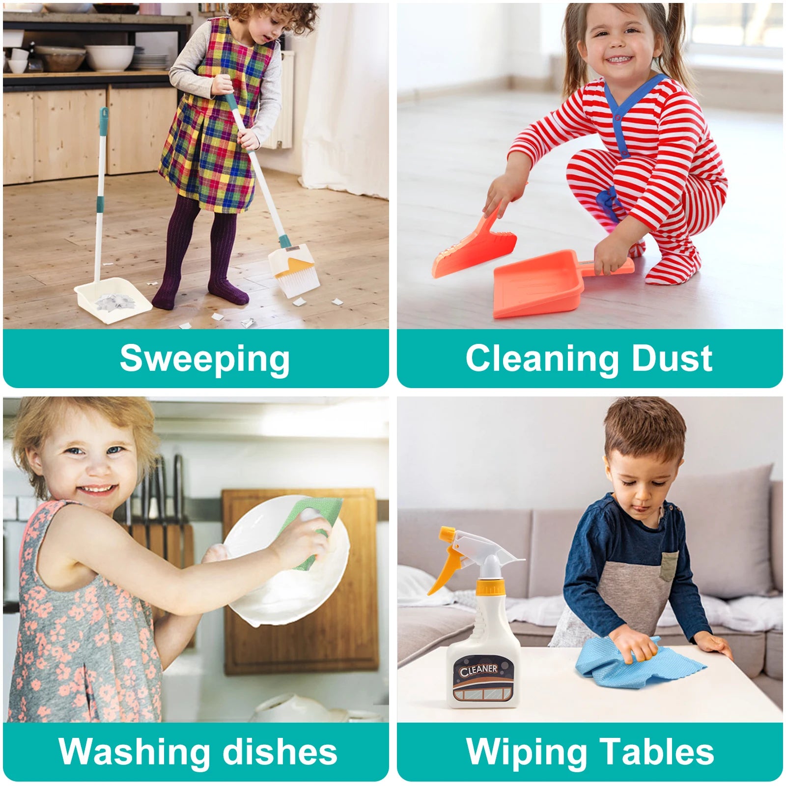 Magic Shine: Fun Cleaning Kit for Kids