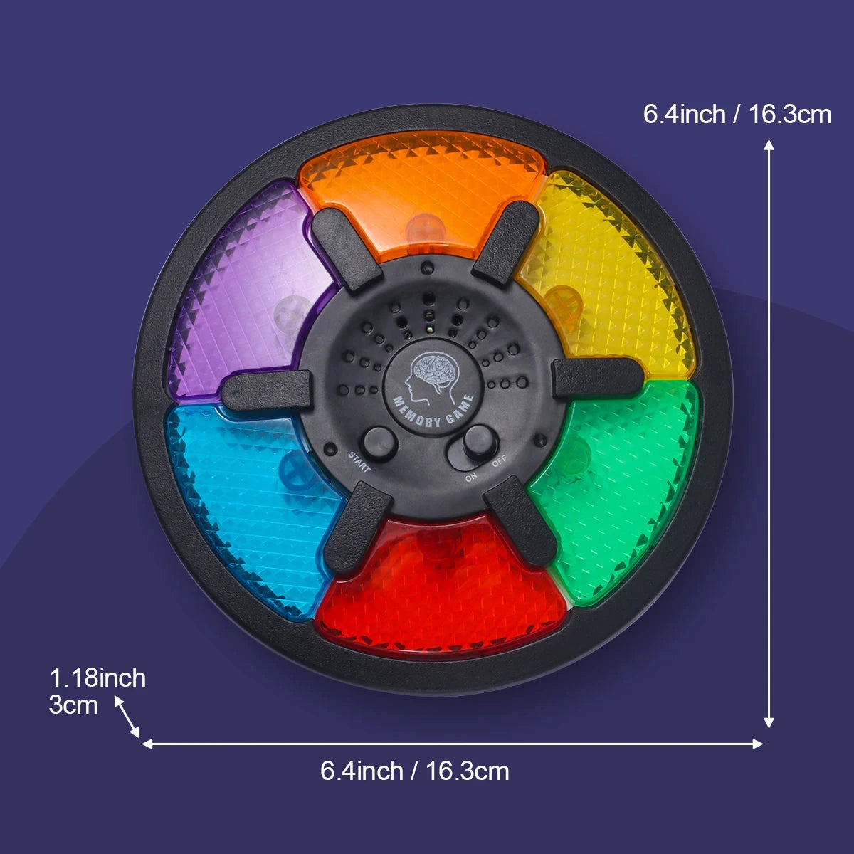 MemoFlash: Electronic Light & Sound Memory Challenge