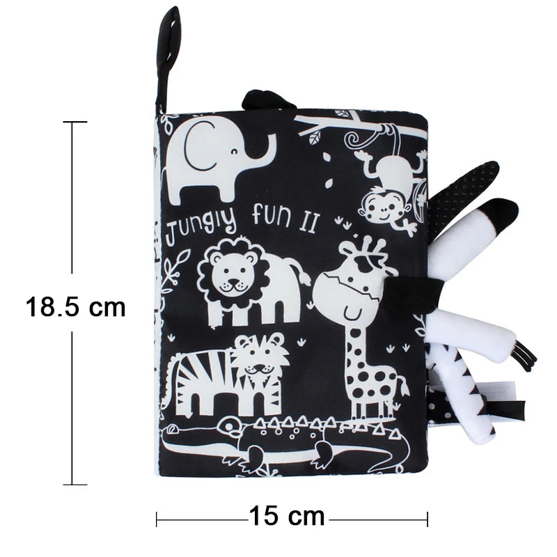 Touch & Discover: High Contrast 3D Cloth Book for Babies