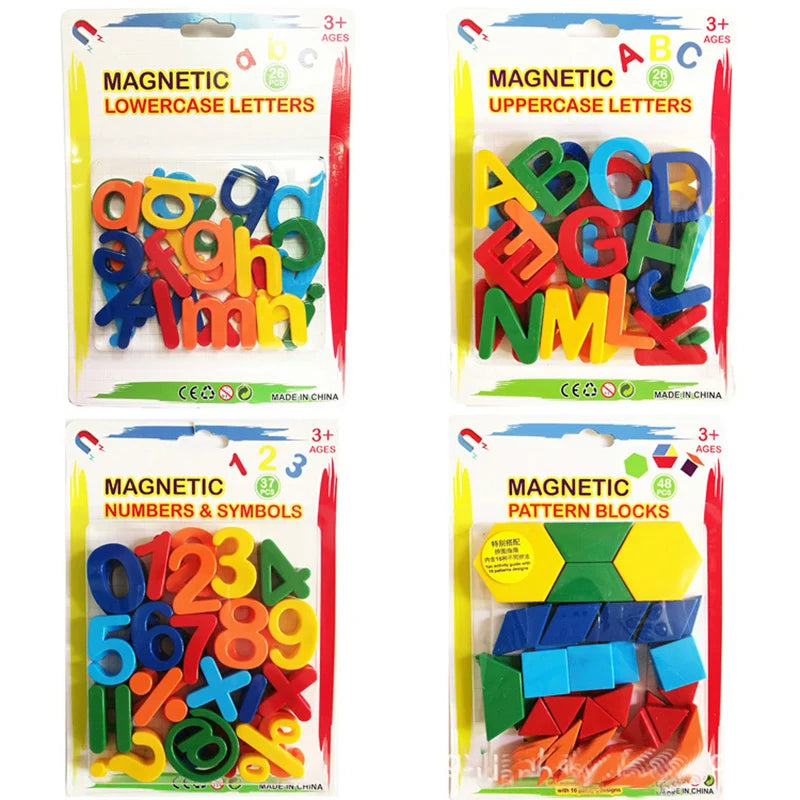 Magnetic Learning Fun: Alphabet, Numbers, and Shapes for Kids
