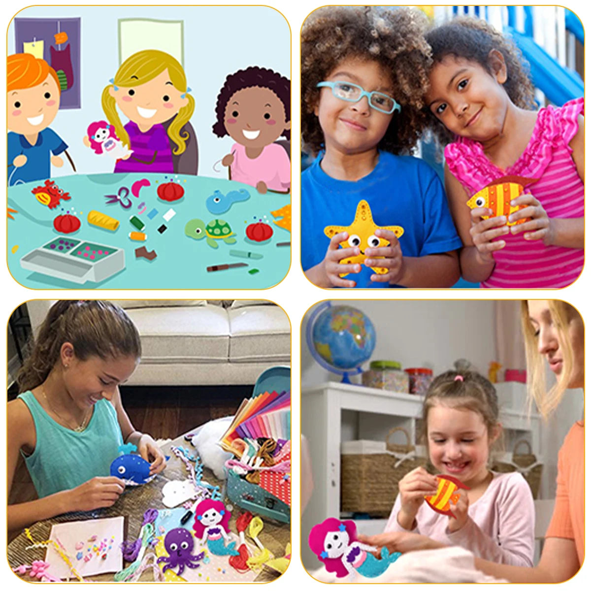 Stitch & Snuggles: Beginner’s Sewing Kit for Children