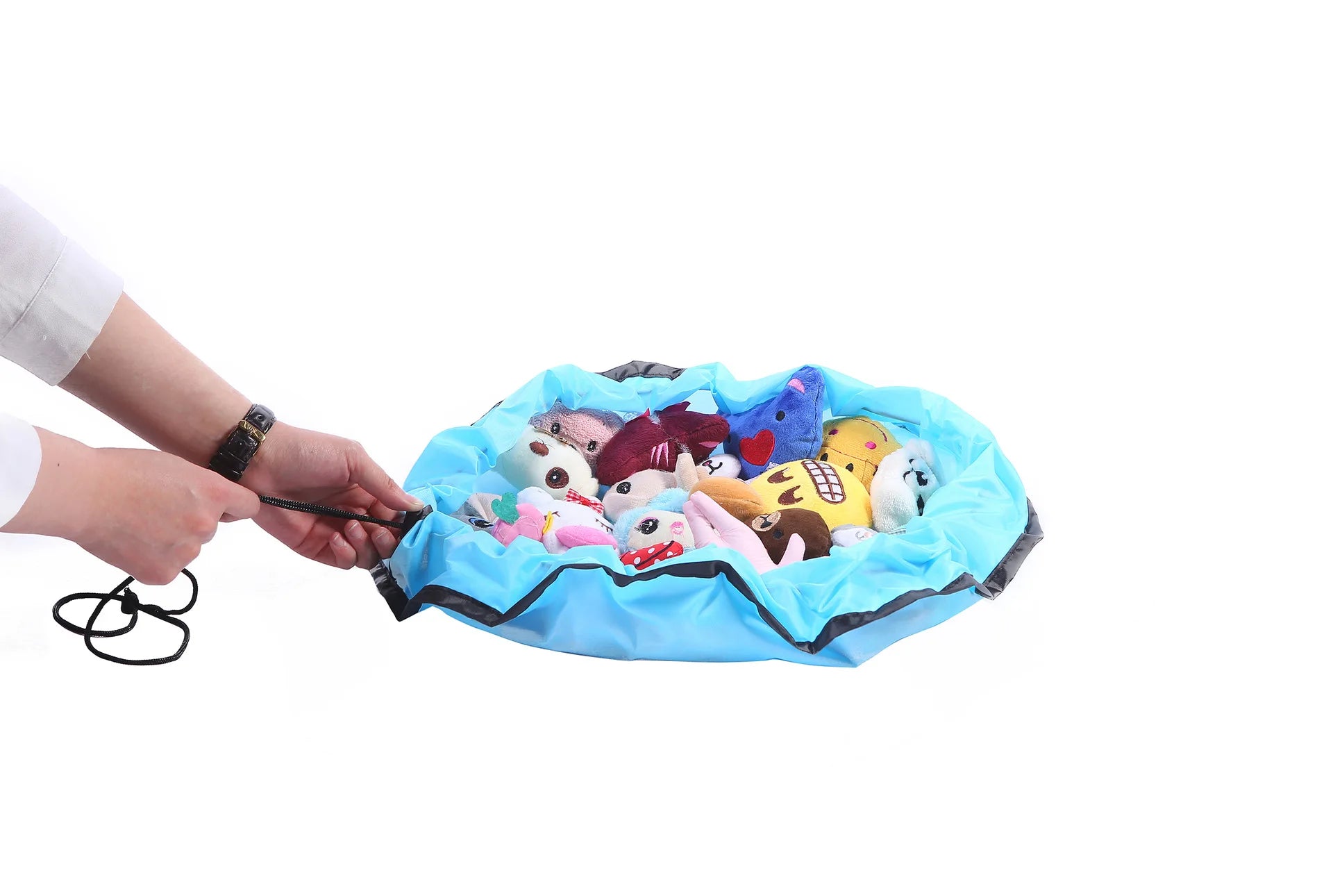 PlayBag Express: 2-in-1 Toy Storage Bag and Play Mat for Building Blocks