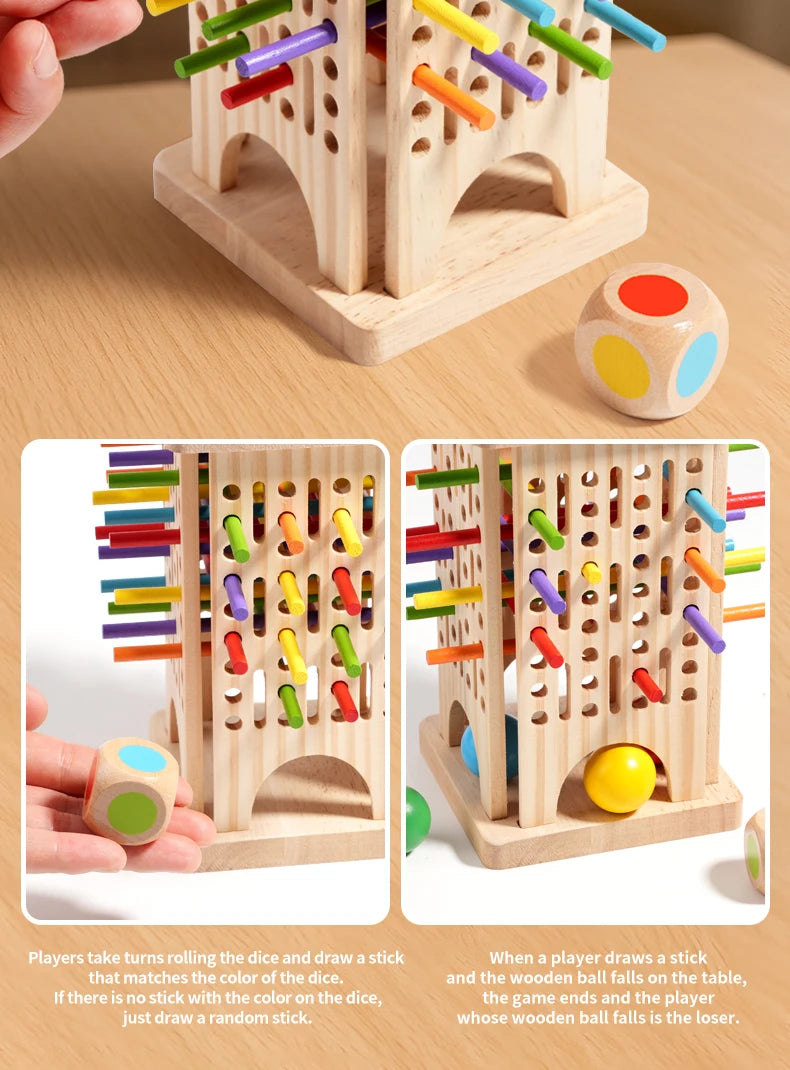 Sensory Toy Colour Stick Balance Game